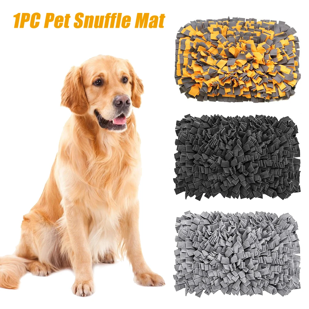 

Nosework Blanket Dog Cat Slow Feeding Reusable Foraging Skill Stress Release Home Pet Snuffle Mat Training Pad Universal