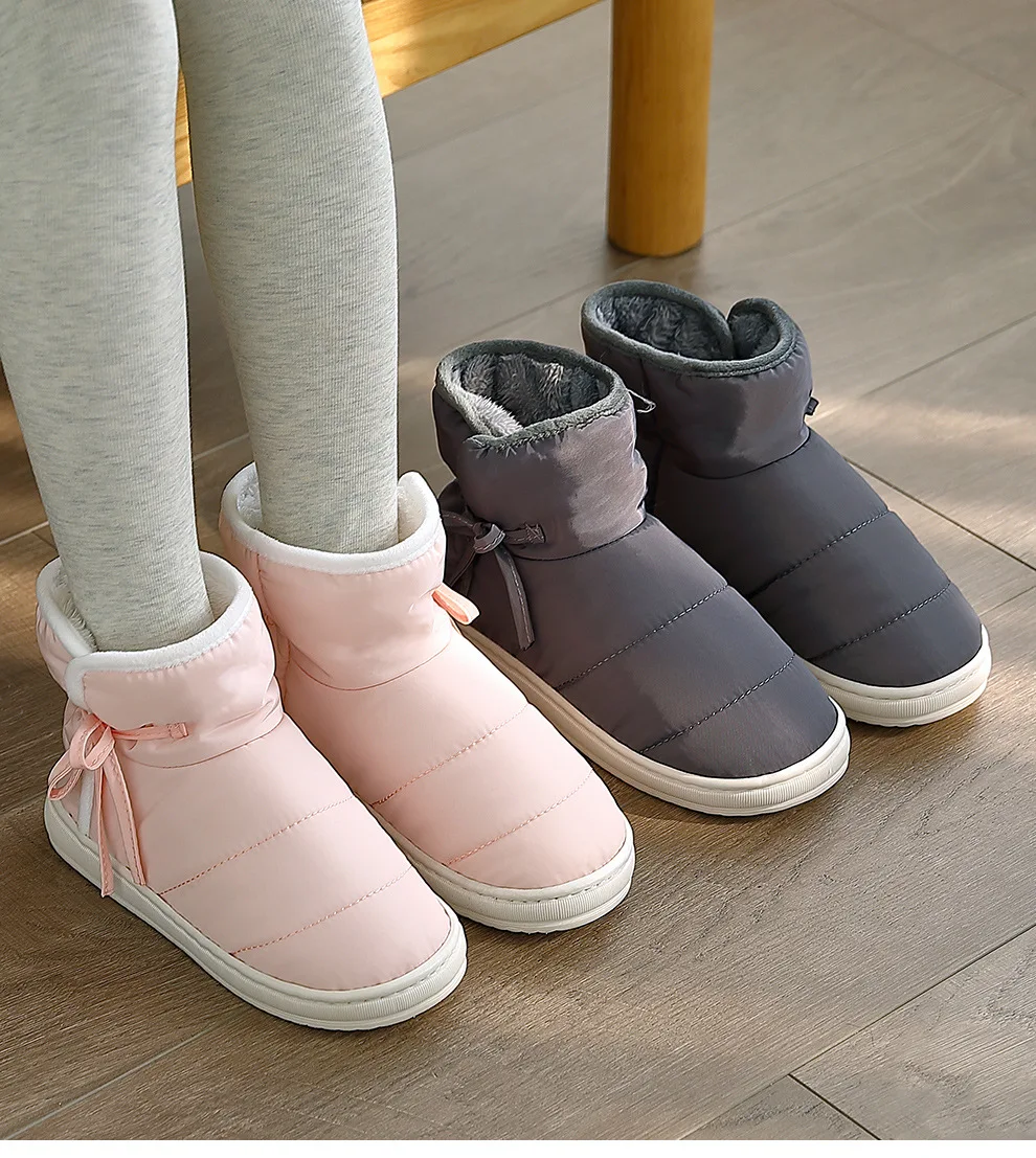 Зимняя мужская обувь теплые домашние тапочки в полоску Домашние меховые из