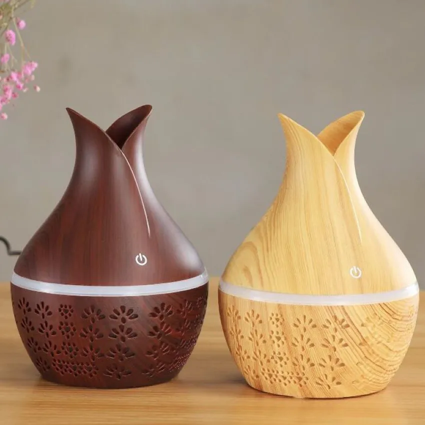 300 мл USB Электрический увлажнитель арома масла диффузор ультразвуковой