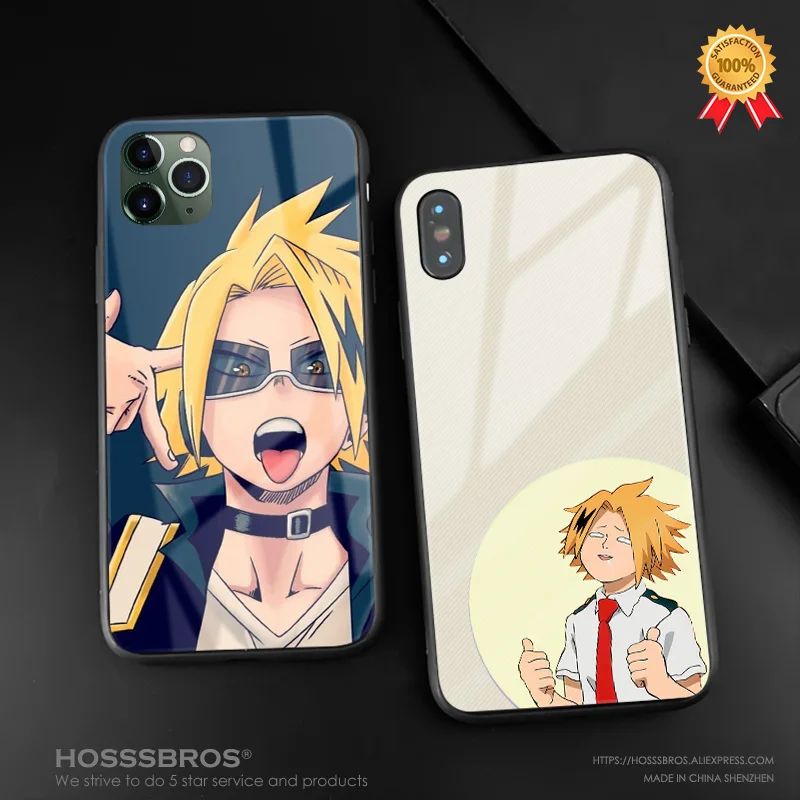 Защитный чехол для телефона Denki Kaminari My Boku no Hero академия мягкий силиконовый iPhone SE 6 7