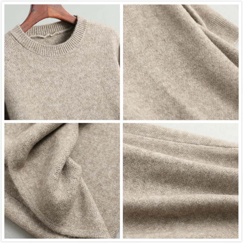 Осень зима новая утепленная одежда для детей Вязаный свитер платье женское с