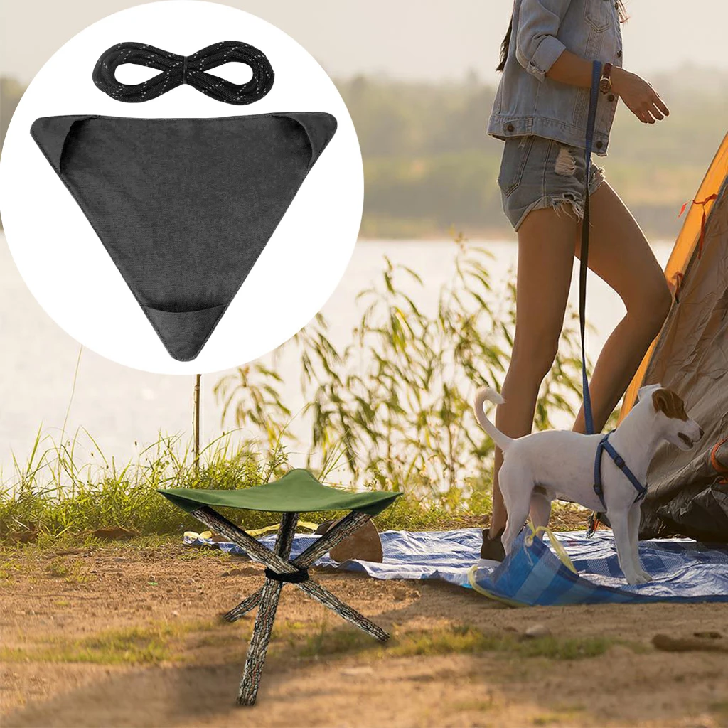 Портативный складной штатив для кемпинга тканевый стул отдыха на открытом