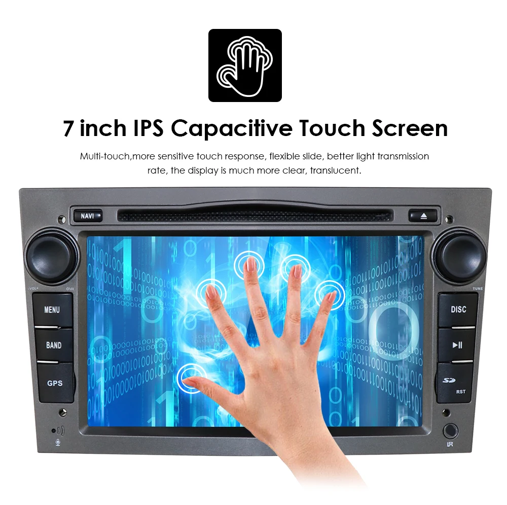 Hizpo PX5 2 Din Octa Core " Android 8,0 автомобильный dvd-радиоплеер для Opel Astra Vectra Antara Zafira Corsa gps Navi Wi-Fi и Bluetooth