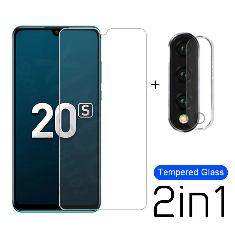 Защитное стекло для экрана и камеры huawei honor 20S 20 Lite pro 20i закаленное | Мобильные