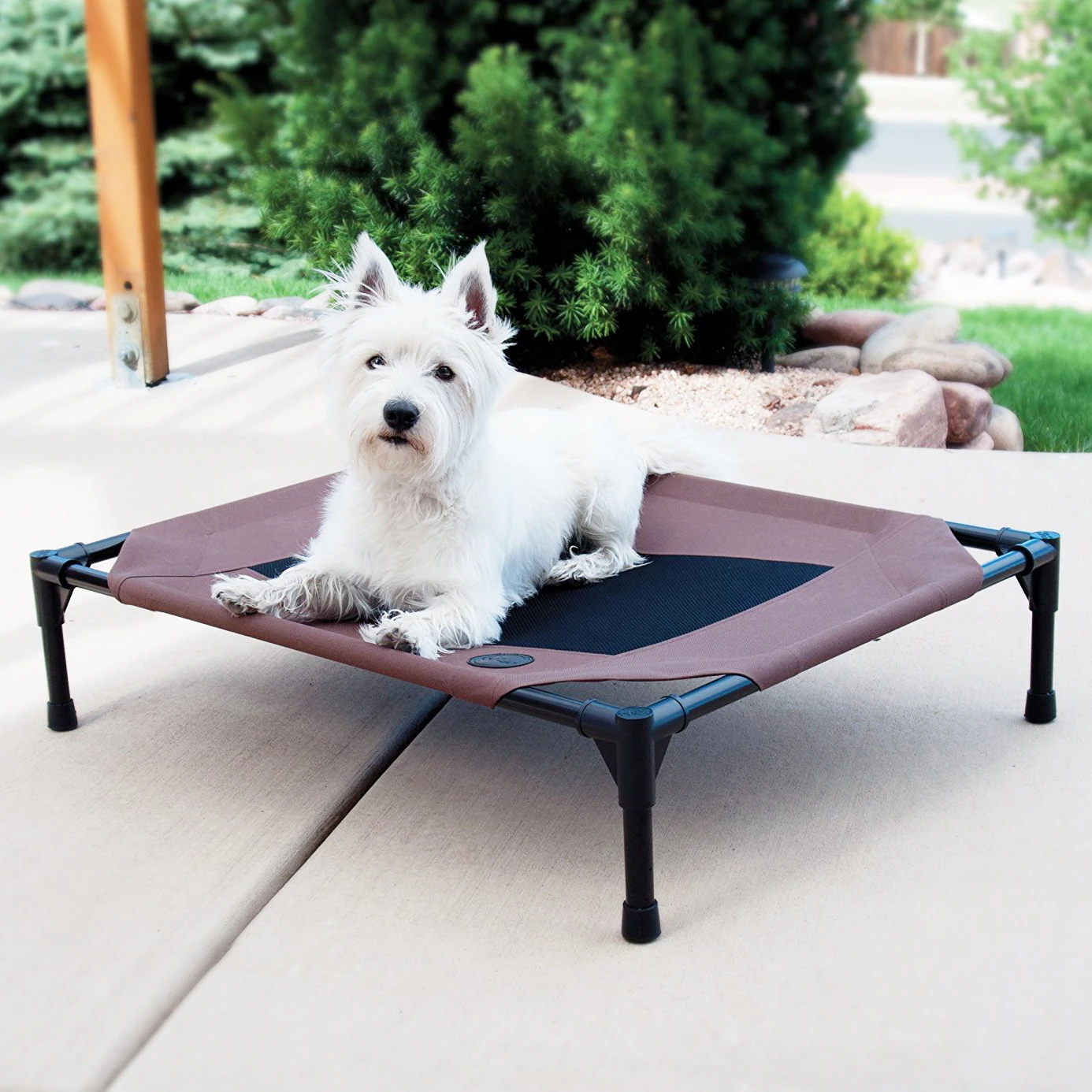 Переносная кровать для собак влагостойкая дышащая летняя маленькая средняя и