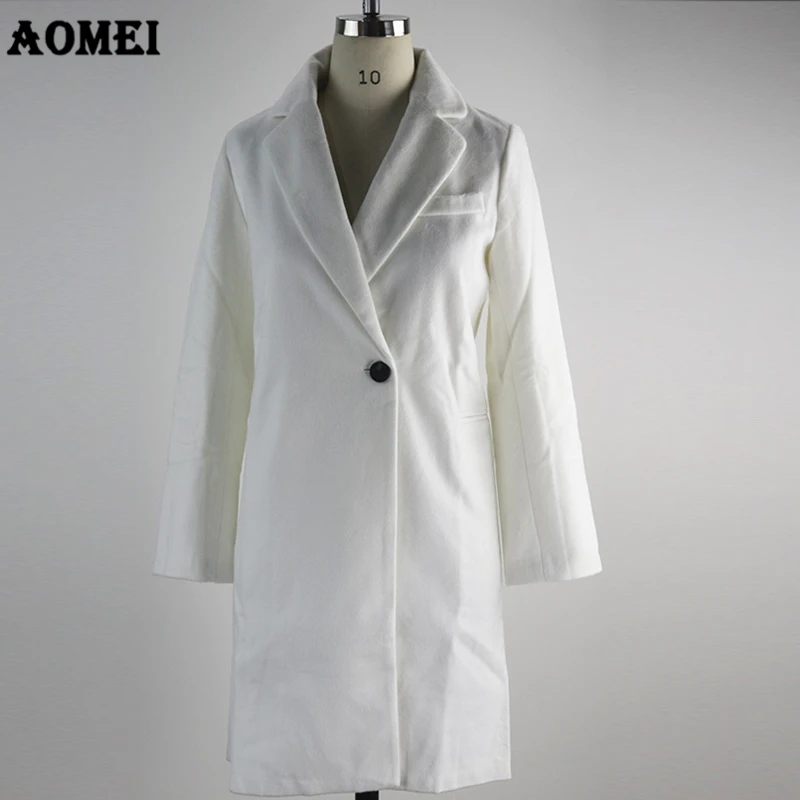 Женское шерстяное пальто облегающее длинное кашемировое кардиган элегантная