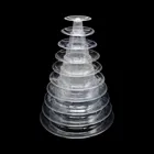 Демонстрационная стойка для кексов, башня для макарон, витрина для макарон, подставка для торта, инструменты для украшения на день рождения, свадьбу