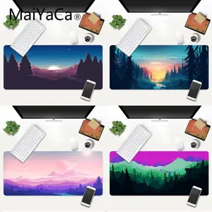 Коврик для мыши Deep forest, размер xl, xxl, красивое аниме MaiYaCa x 700 мм, для dota2, cs, go, 300