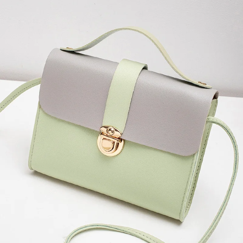 

Good Quality Ladies Small Square Bags 2021 New Fashion PU Leather Shoulder Crossbody Bags Female Fashion Handbags Coin Purse