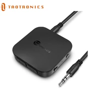 taotronics wireless adapter bluetooth ver5 0 transmitter receiver 3 5mm auxrca audio home music streaming aptx low latency