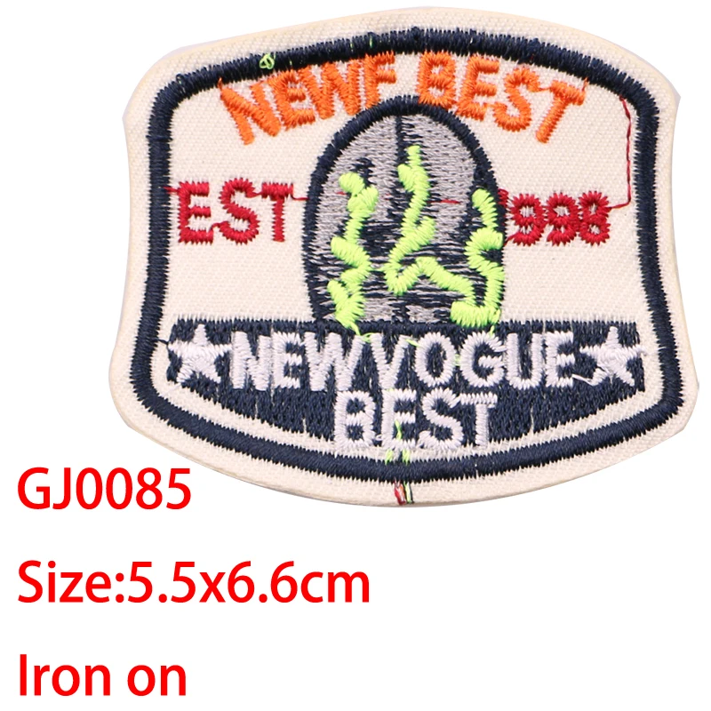 Нашивки-аппликации с героями мультфильмов декоративная заплатка глаза Sos значок