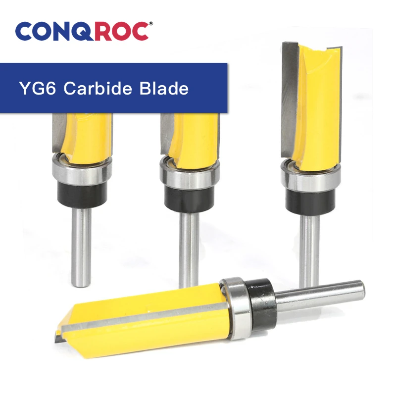 4 шт. удлиненные фрезы для роутера с прямым углублением набор шаблонов резки