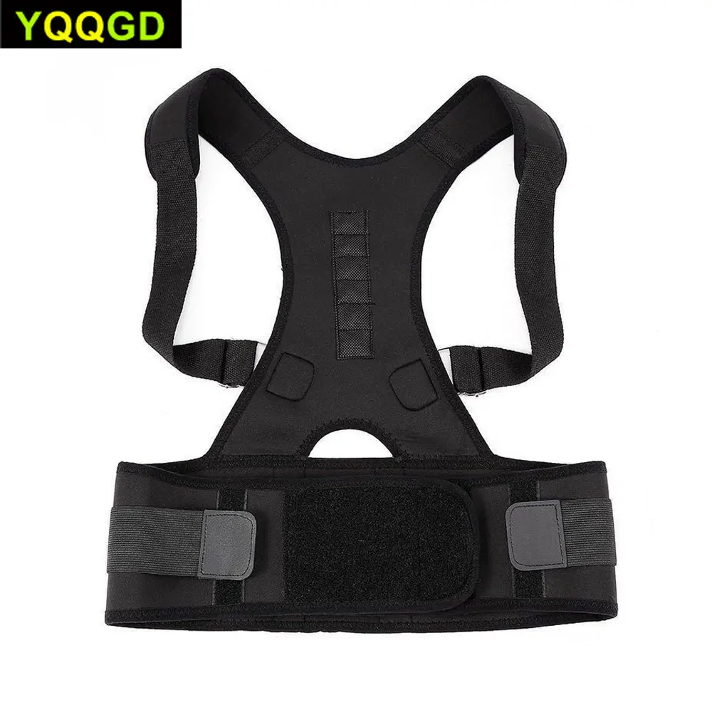 

1Pcs Magnetic Posture Corrector Back Braces Shoulder Waist Lumbar Support Belt Humpback Prevent Body Straighten Slouch Compressi