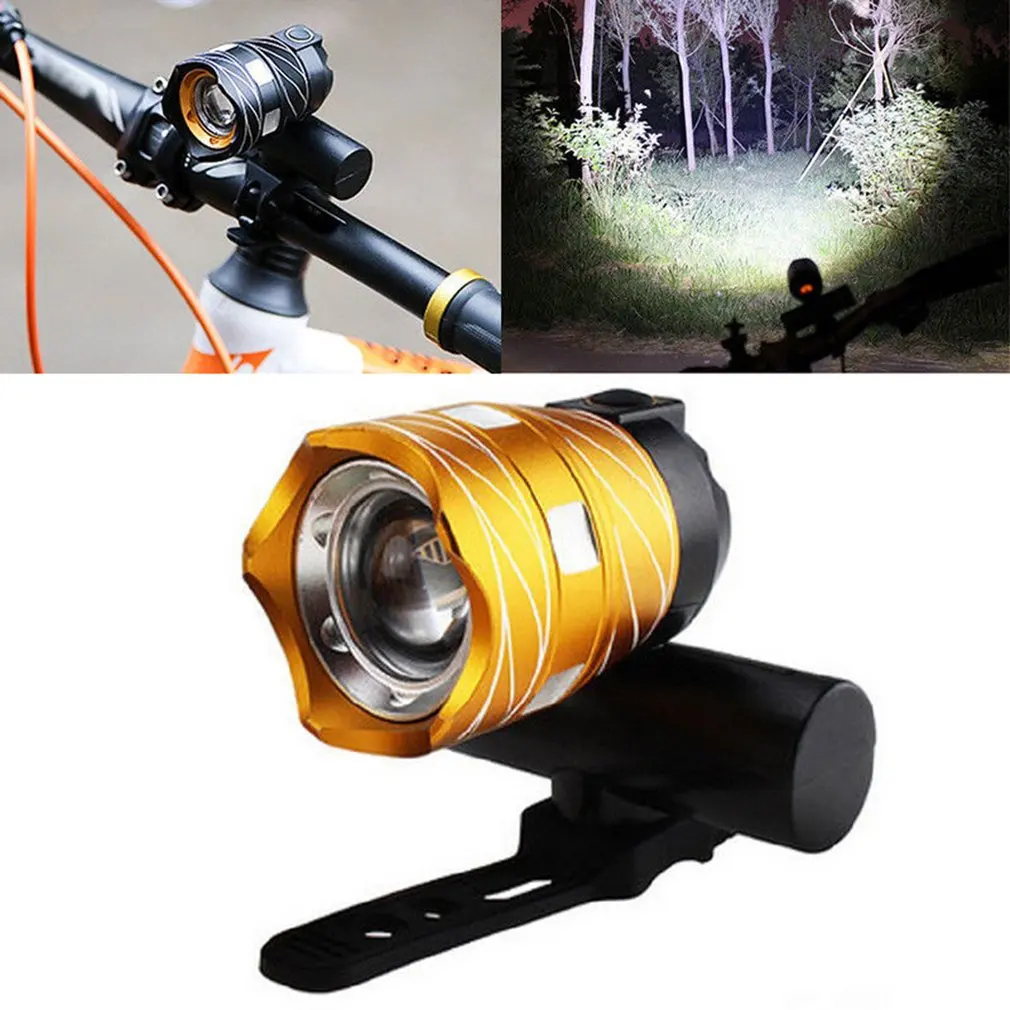 

T6 Bike Bicycle Headlights USB LED Rechargeable Mountain Cycle Front Torch Lamp Bicycle Front Light Bike Lamp for Cycling Hot