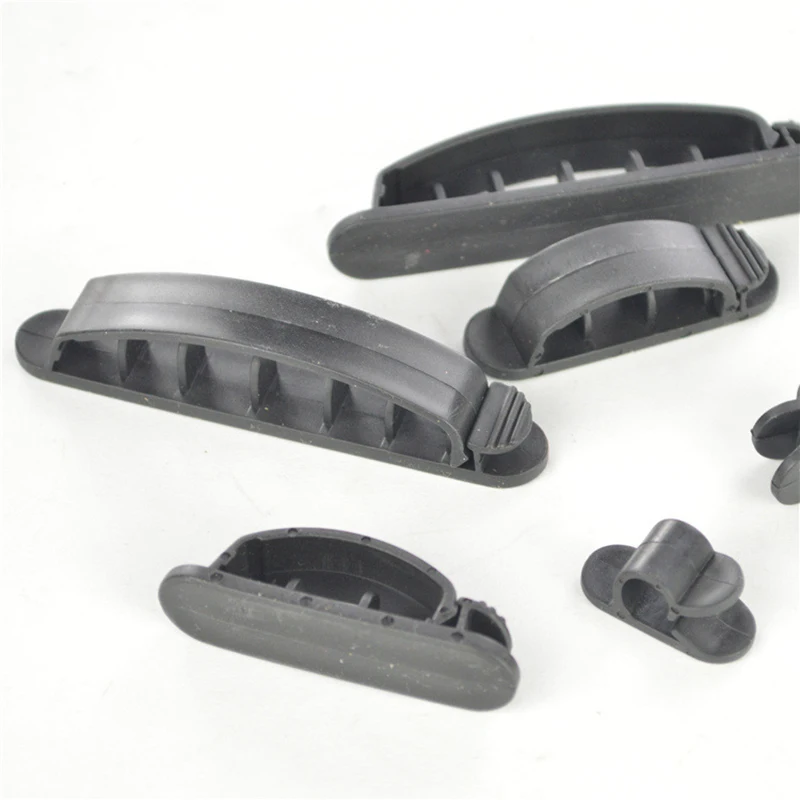 

10pcs Plastic Cable Winder Wire Organizer Desktop Clips Cord Management Headphone Cord Holder for Charging Line Desktop MDJ998
