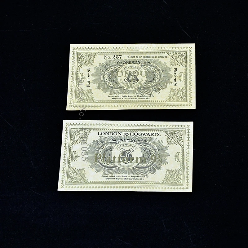 1 шт. Гарри кино Лондон Экспресс Реплика билета на поезд платформа № 257 для