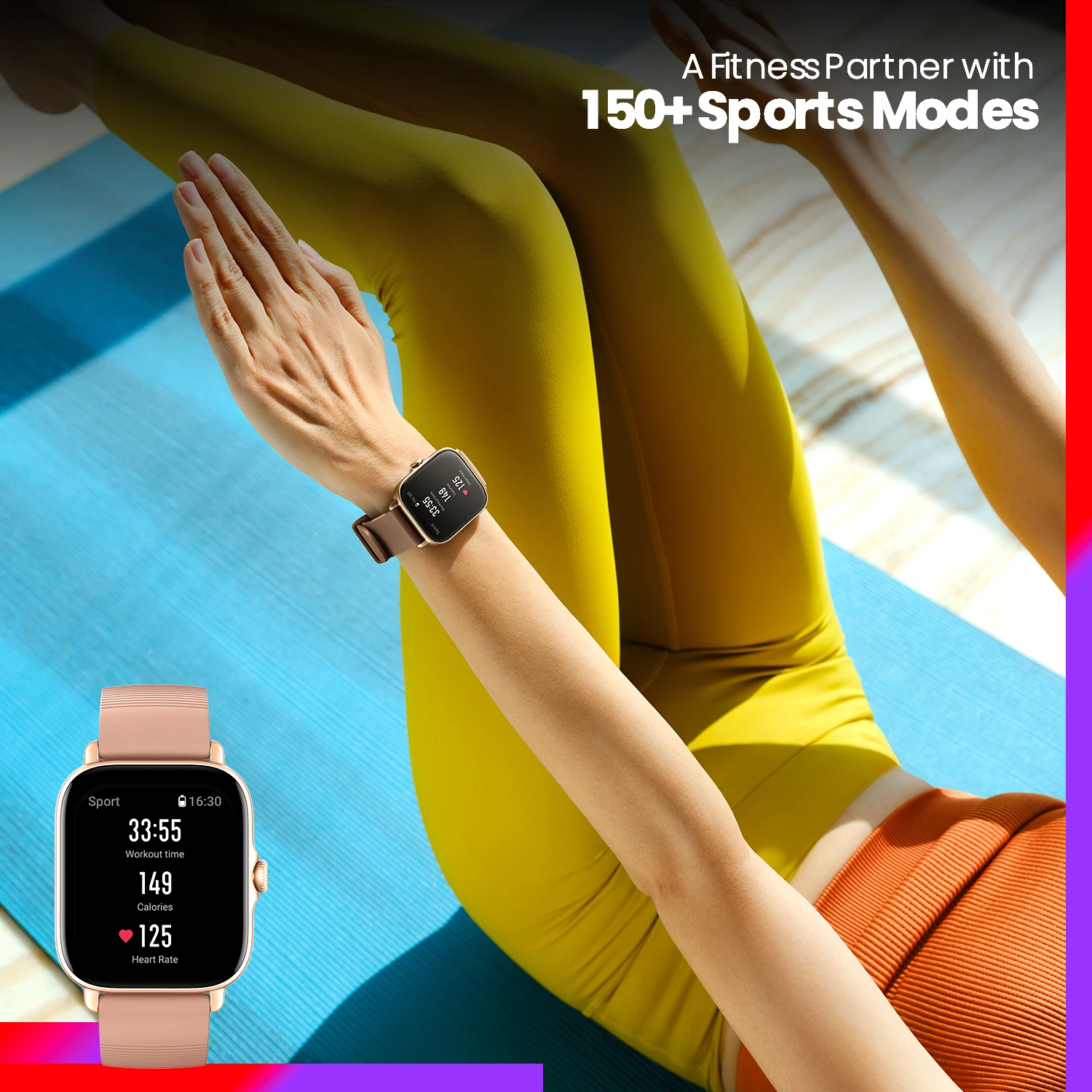 Смарт-часы Amazfit GTS 3 5 АТМ водонепроницаемые | Электроника