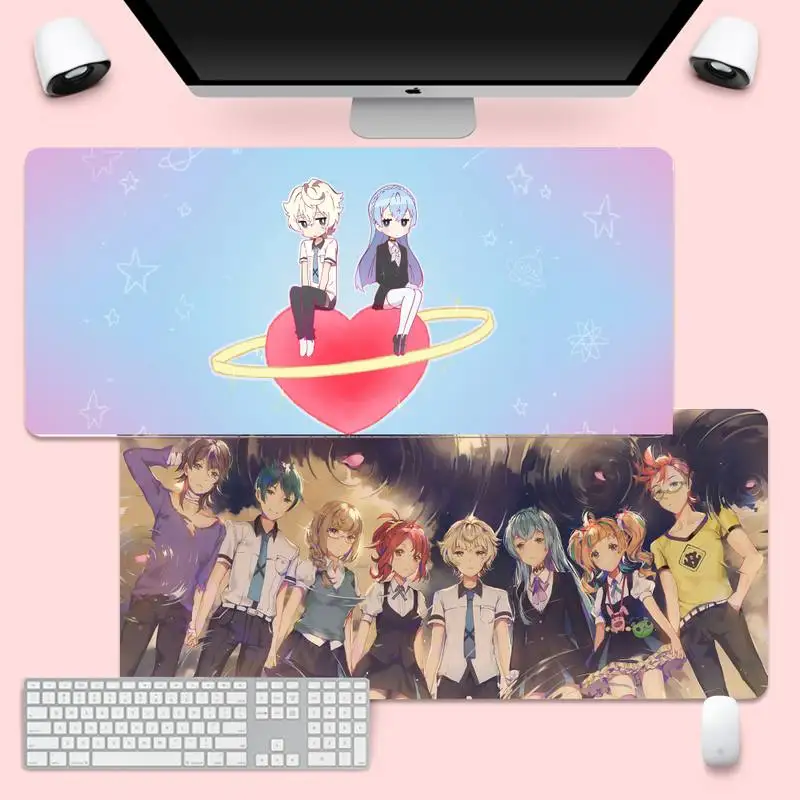 

Kiznaiver Keyboards Mat Rubber Gaming mousepad Desk Gaming Mousemat XL Large Keyboard PC Desk Mat Takuo Anti-Slip Comfort Pad
