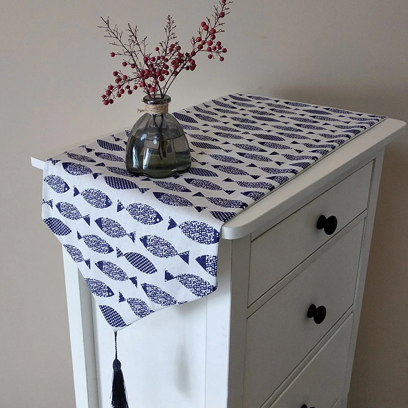 Скатерть хлопковая в скандинавском стиле Настольная дорожка для свадебного