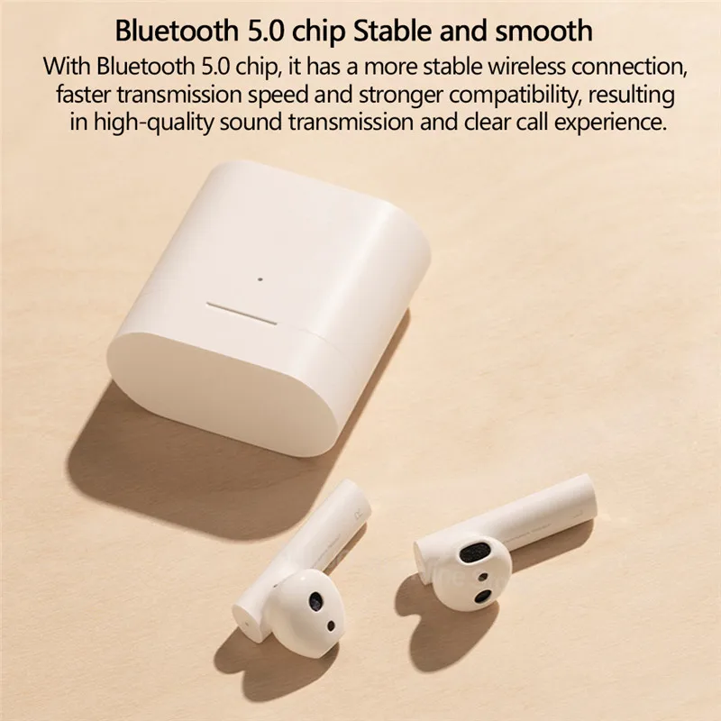 Xiaomi Mi Air 2 гарнитура TWS Bluetooth 5,0 наушники Airdots Pro 2 длинная батарея ENC Авто пауза кран управление Быстрая зарядка