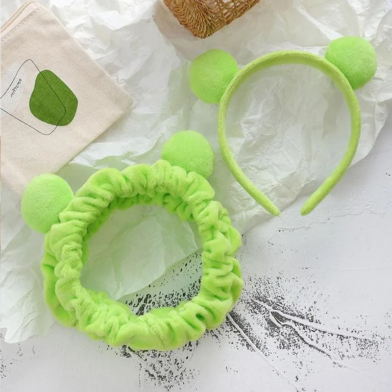 Повязка для волос женская/Детская в форме лягушки цвет ассортименте| |