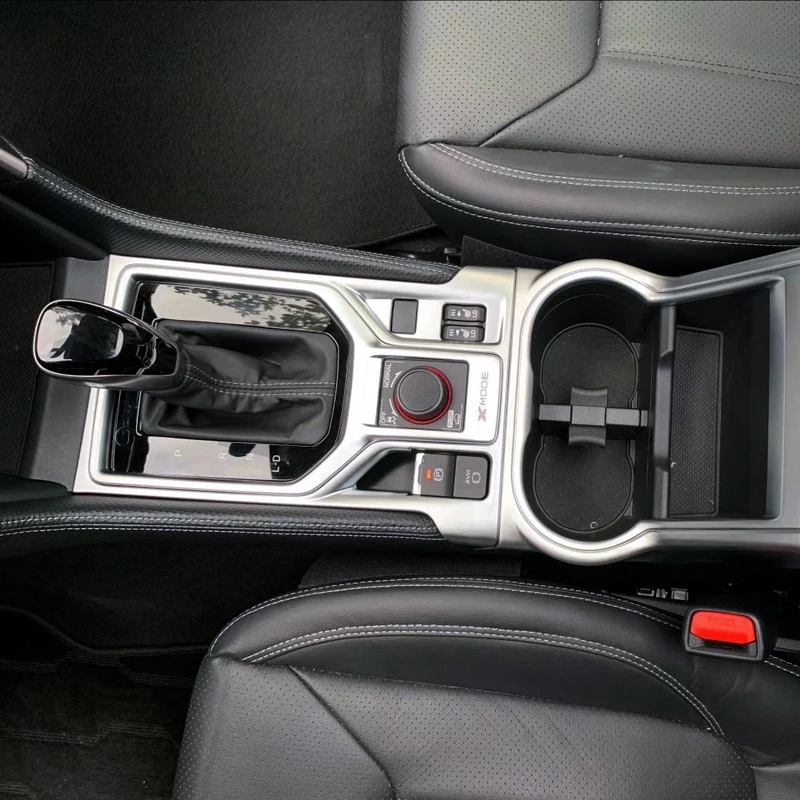 

LHD!! For Subaru Forester SK 2019 2020 2021 2022 Colorful Gear Shift Box Gearbox Panel Cup Holder Cover Trim Car Styling