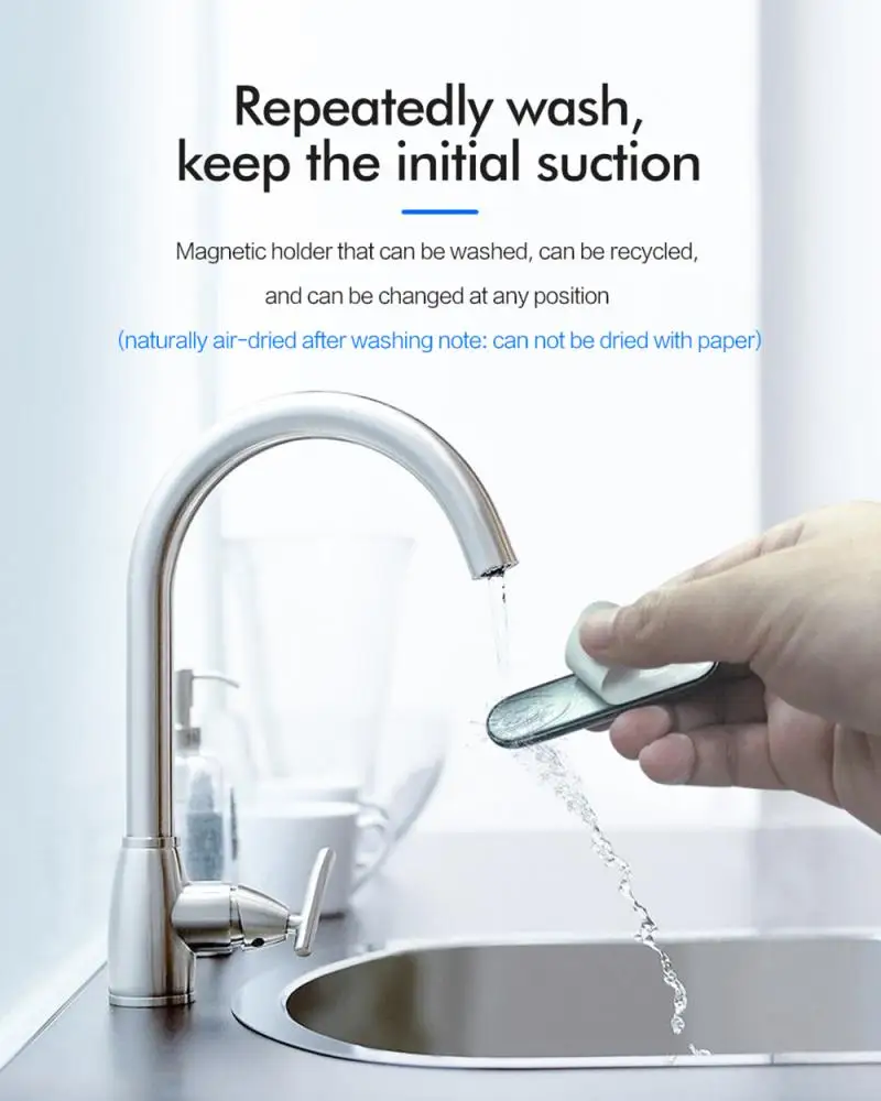 Мини магнитный автомобильный держатель для телефона подставка в форме полосы