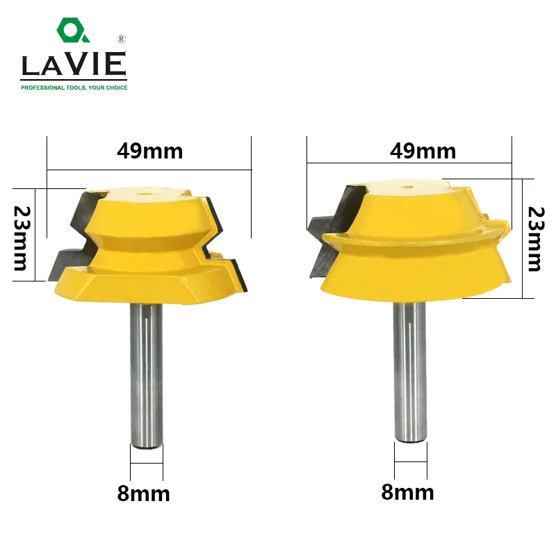 LAVIE 2шт 8 мм хвостовик блокировочный торцовый концевой фрезы 22 5 градусов клей