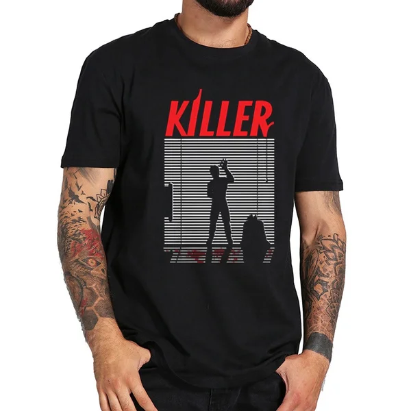 

follow the code Men Quality Luxxry Cotton Short Sleeve T-Shirt Round Neck Men Plus Size T Shirts for Male
