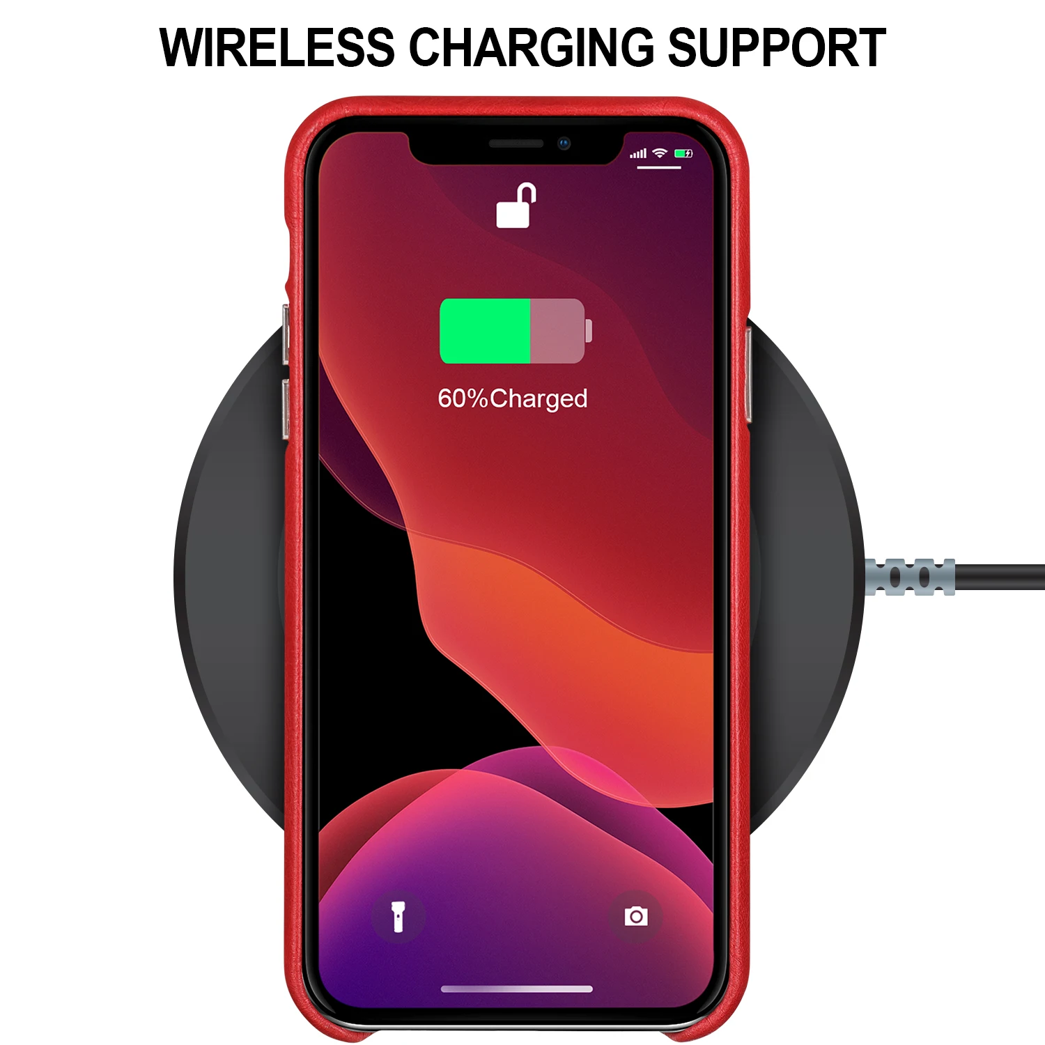Jisoncase кожаный чехол для iPhone 11Pro MAX, ультра тонкий чехол из натуральной кожи, противоскользящий мягкий захват, устойчивый к царапинам чехол