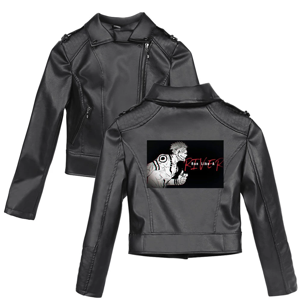 

jujutsu kaisen Clothes Trendy Style Female Jackets Women Southside Serpents Jacket Casual Streetwear Leather Girls Clothes