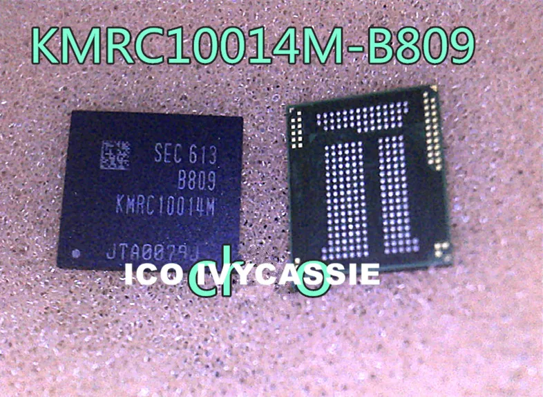 KMRC10014M-B809 EMCP64 + 4 памяти на носителе eMMC LPDDR3 64 Гб ИС флэш-памяти NAND чип BGA221 пайки