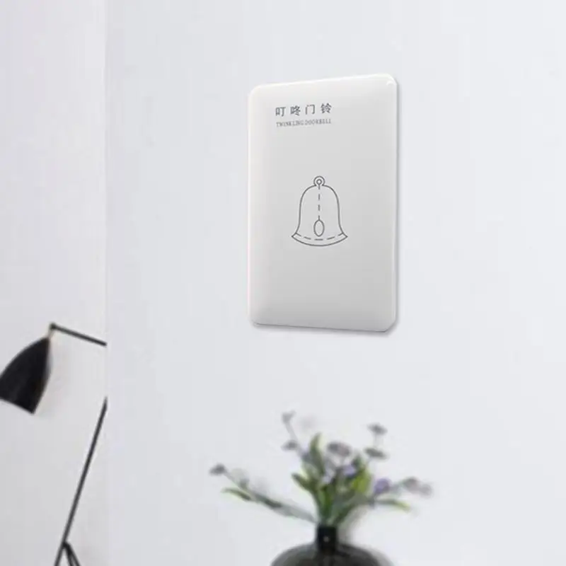 Гостиничный проводной дверной звонок 220 В Dingdong со звуковой Заколкой 120 тип