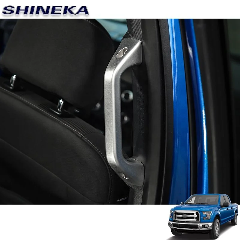 

Aluminium Alloy Car Silver Rear Handle Cover for Ford F150 Accessories 2015+