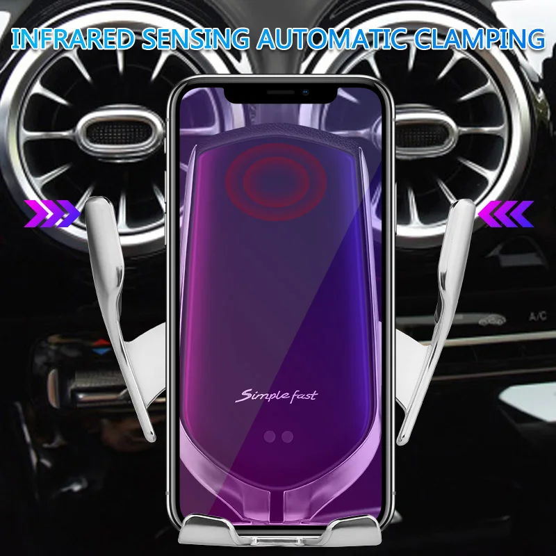 car mobile phone holder for mercedes benz a class 20192021 a200 gla250 charging bracket accessories free global shipping