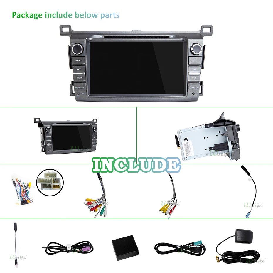 4G 64G DSP ips 2 Din Android 9 Автомобильный мультимедийный dvd-плеер gps для Toyota RAV4 Rav 4 2013 Автомагнитола OBD2