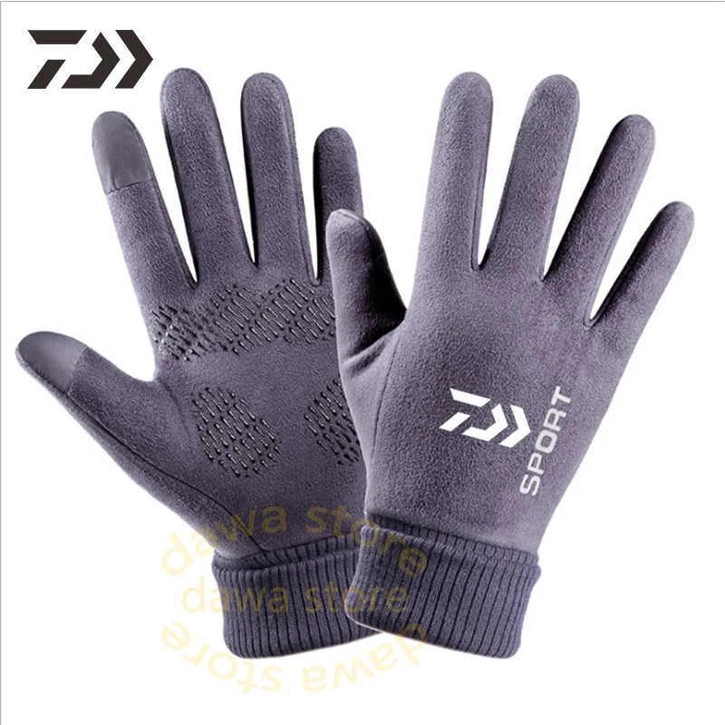 Новые осенне зимние лыжные перчатки противоскользящие термостойкие прочные