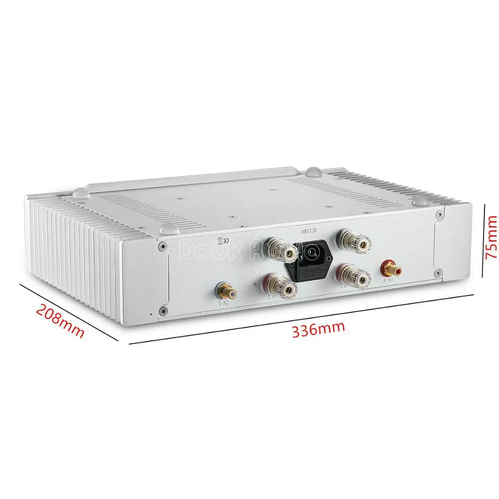 Nobsound Hi-end чистый класс A одиночный 2,0 канальный усилитель аудио HiFi усилитель мощности капот 1969 схема 8 Вт* 2