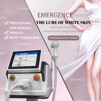 black 755nm 808nm 1064nm diode laser hair removal alexandrite laser for hair removal skin rejuvenation tool