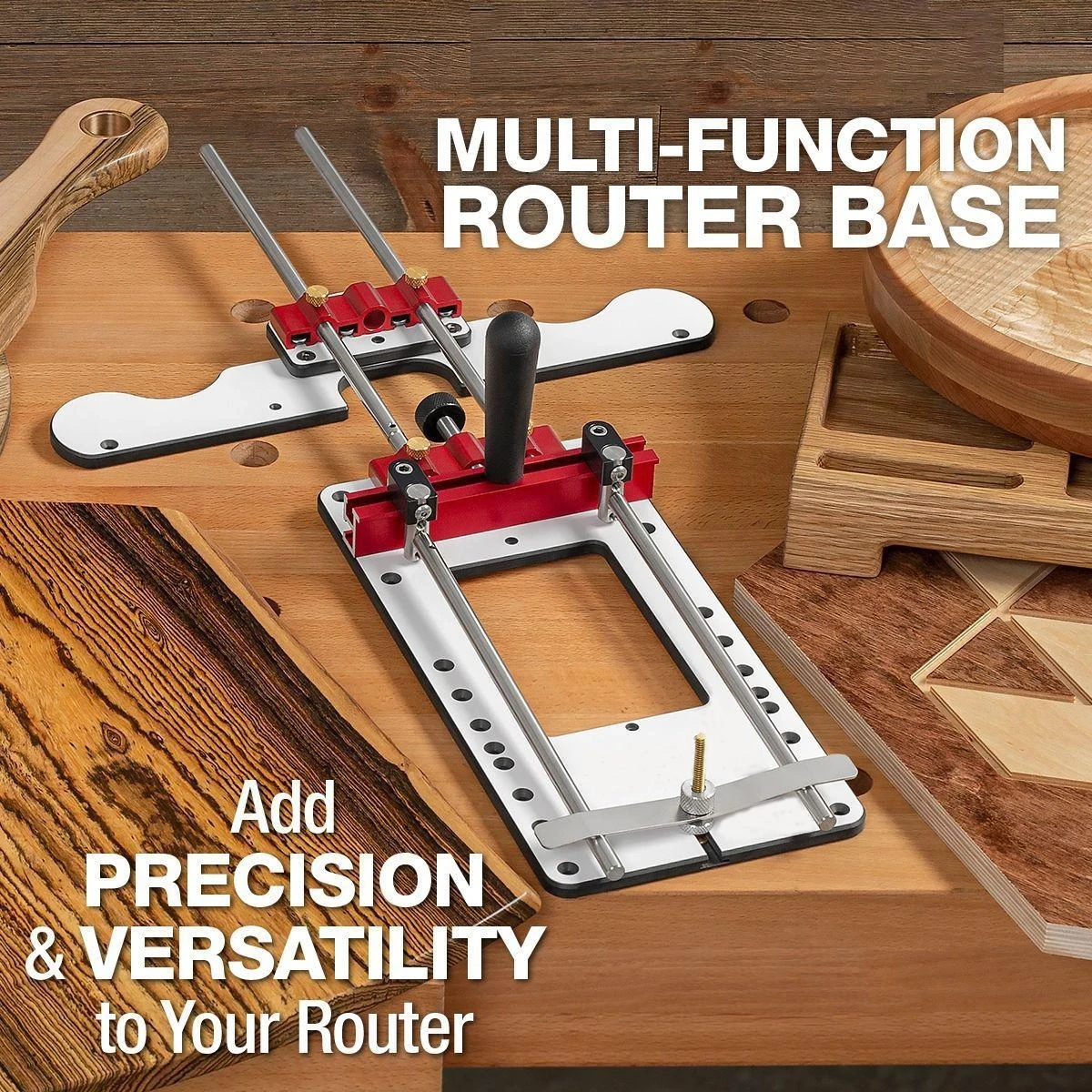 

New Woodworking Locator Engraving Machine Locator Adjustable Punching Locator Drilling Template Mini Desktop Woodworking Tool