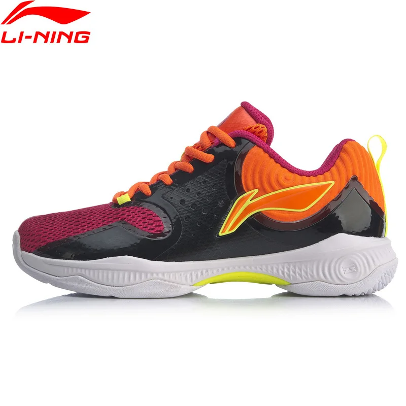 Li Ning Для женщин Алебарда TD для игры в бадминтон спортивная обувь подушки носимых