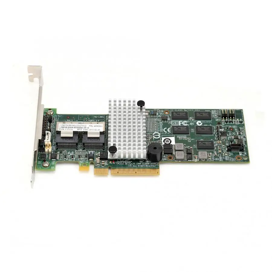 Контроллер IBM M5015 Megaraid 9260-8i SATA / SAS RAID 6G PCIe x8 для LSI 46M0851 коэффициент чтения 2875 |