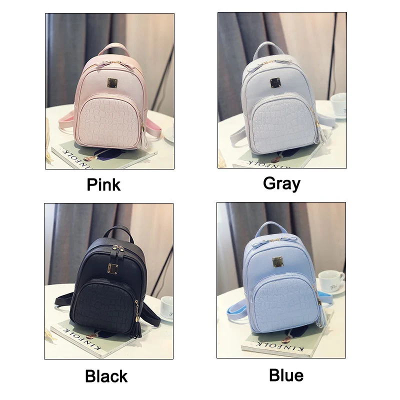 Модный женский рюкзак Молодежные кожаные рюкзаки высокого качества для девочек