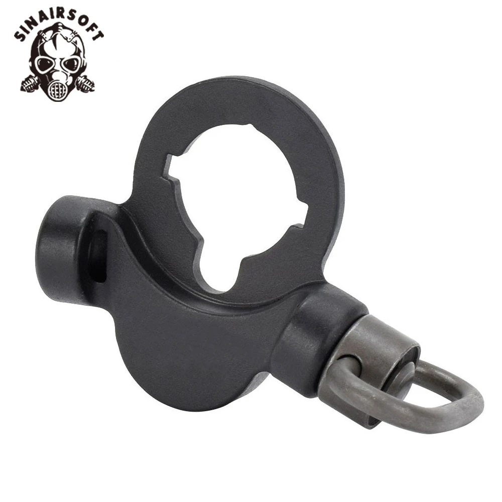 Полная металлическая двухсторонняя насадка QD Sling Swivel Dual Side End Plate Flexible Mount Push Botton