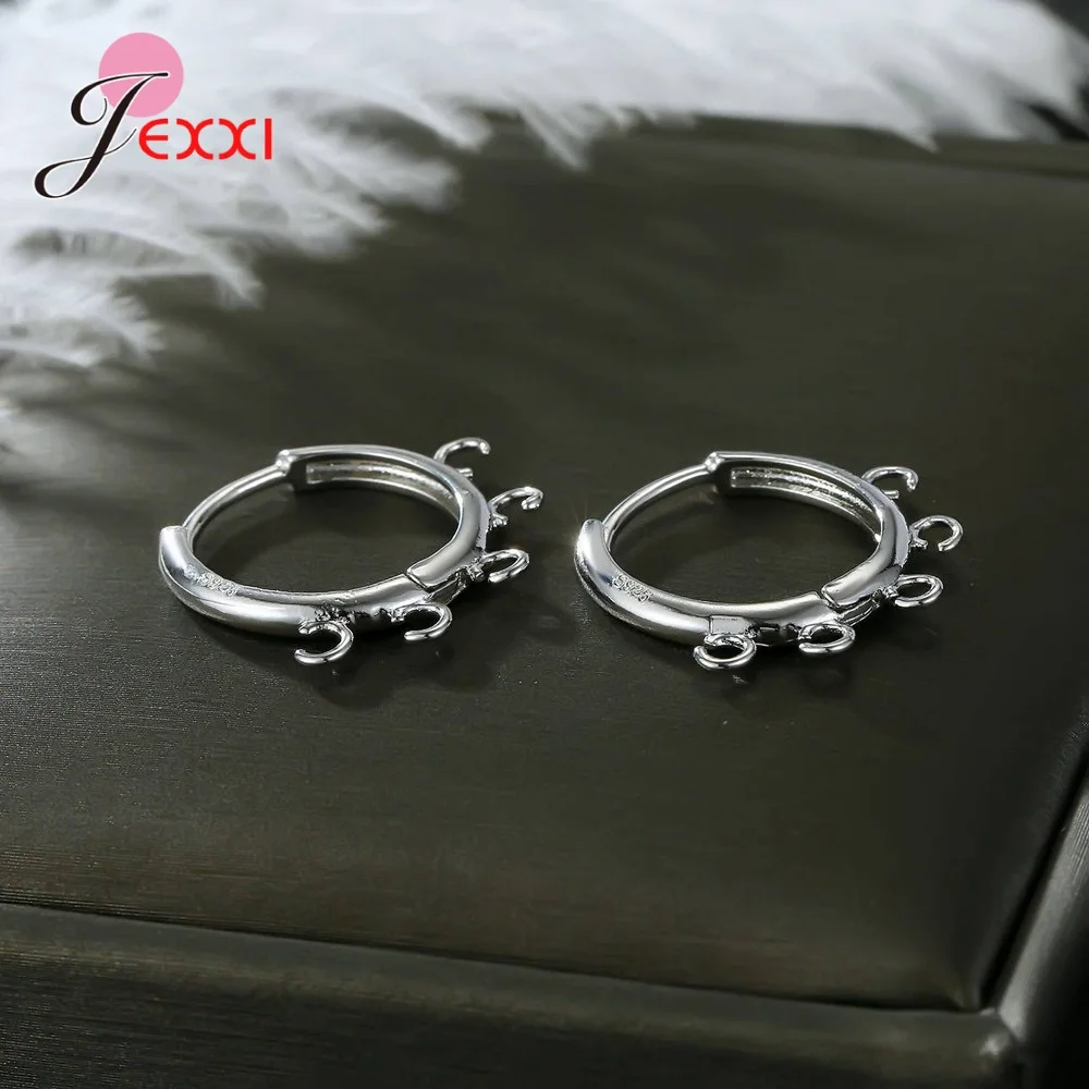 Высококачественные женские серьги для девочек модные ювелирные изделия JEXXI по