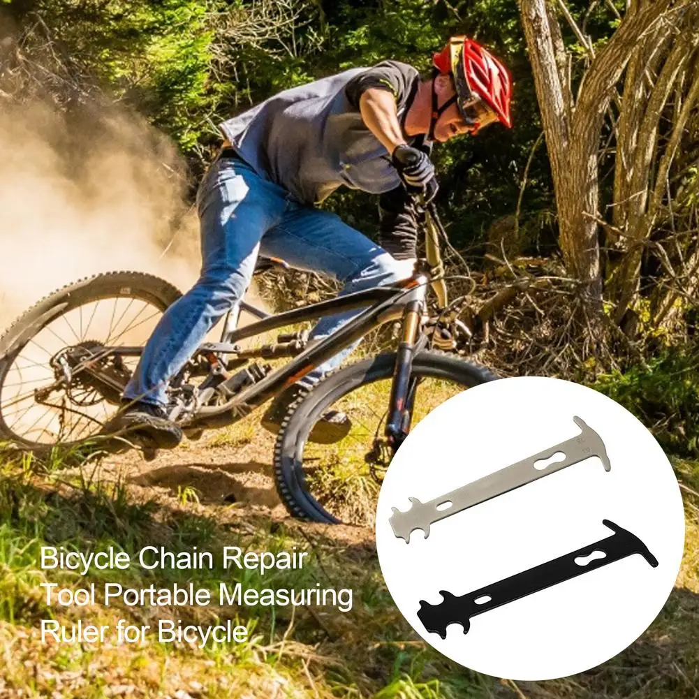 

Набор для проверки цепи, инструмент для проверки износа цепи и велосипеда