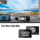 1 шт. автомобильный коврик для телефона, Силиконовый водонепроницаемый нескользящий коврик для Mitsubishi L200 2007 Outlander 3 Xl Lancer 10 Pajero Lancer EX Sport Wing