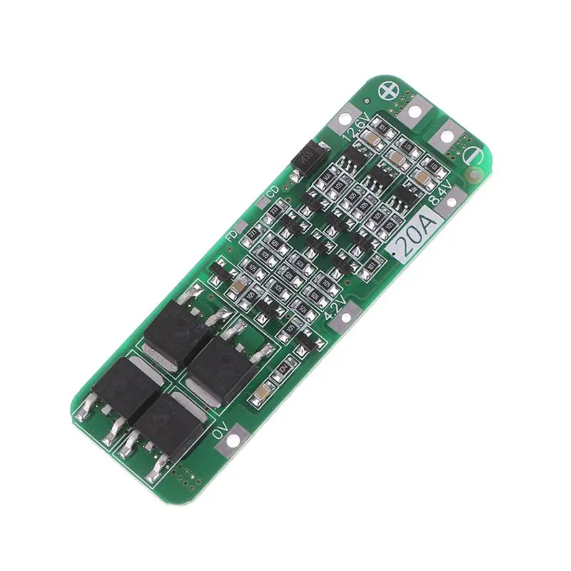 

2021 New 3S 20A Li-ion Lithium Battery 18650 Charger PCB BMS Protection Board 12.6VModule