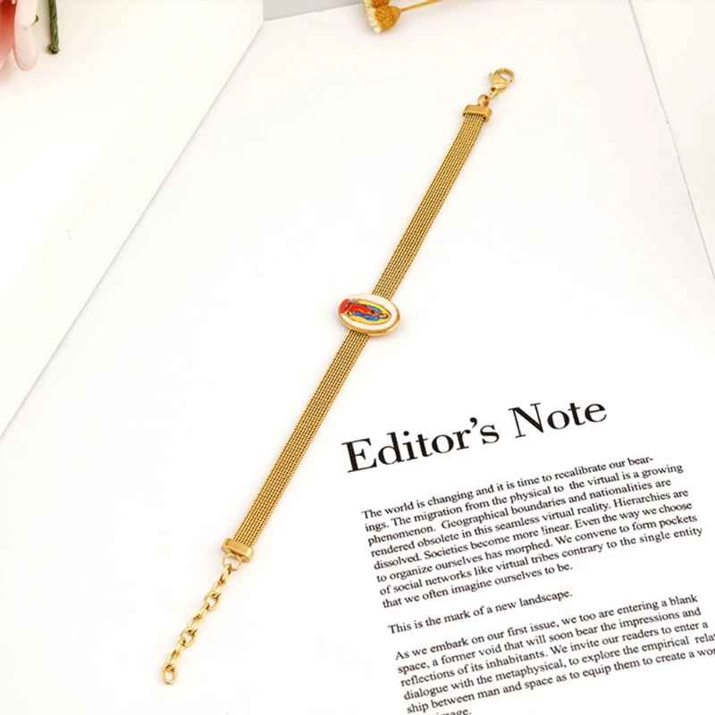 Дева мать Мэри ручная цепочка очаровательные ювелирные изделия ко Дню Святого