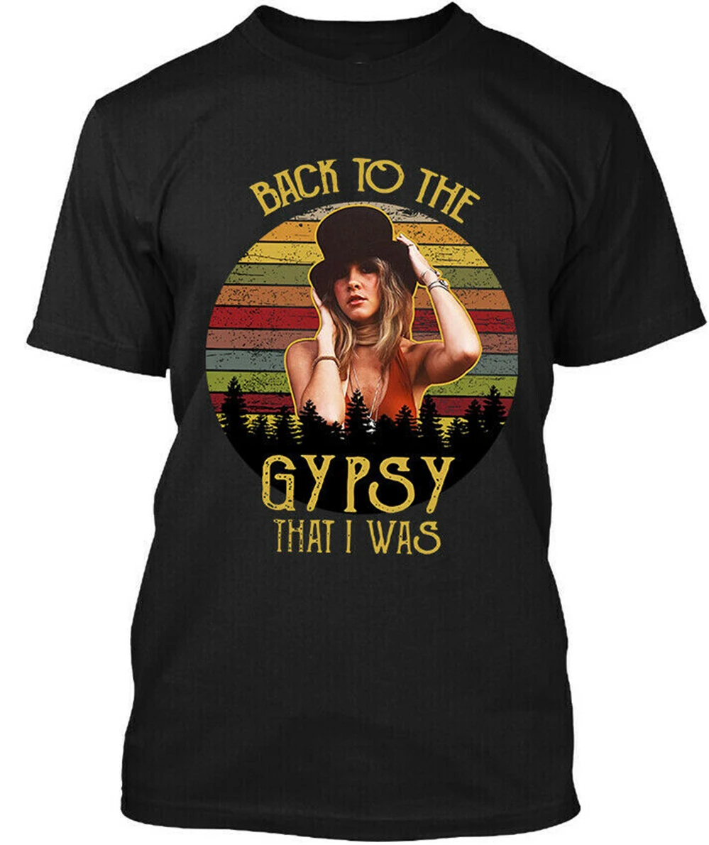 Винтажная Футболка Stevie Nicks Back To Gypsy размер L Xl уличная футболка | Мужская одежда